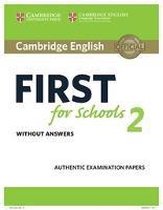 Cambridge English First for Schools 2. Student's Book without answers