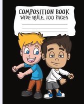 Composition book, Wide Rule, 100 pages
