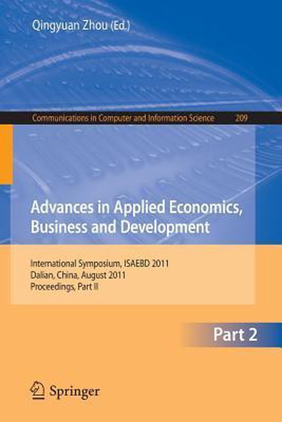 Advances in Applied Economics, Business and Development - cover