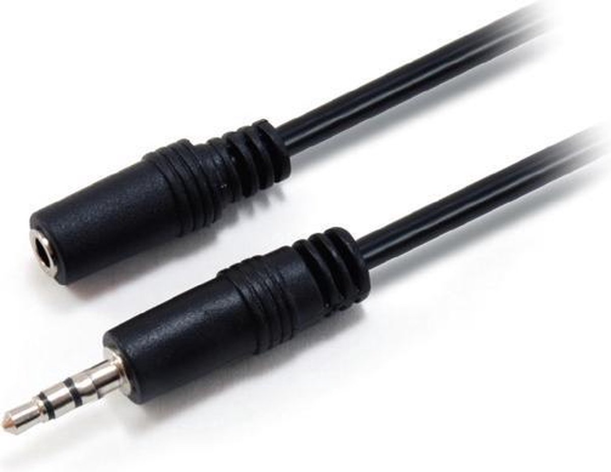 Equip 14708207 audio kabel 2 m 3.5mm Zwart