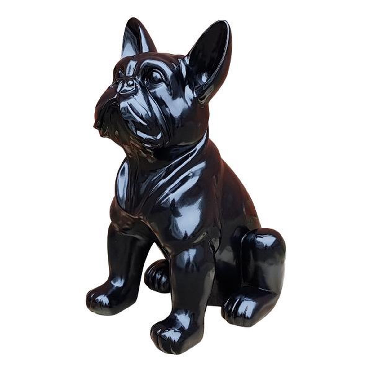 Vinbcorw Franse bulldog figuur met dienblad roestvrij staal,Tafeldecoratie sculptuur decoratie, sleutelkom standbeeld kleine onderdelen, container, fruitschaal, sleutel snoep organizer,zwart,A Vinbcorw Franse bulldog figuur met dienblad roestvrij staal,Tafeldecoratie sculptuur decoratie, sleutelkom standbeeld kleine onderdelen, container, fruitschaal, sleutel snoep organizer,zwart,A