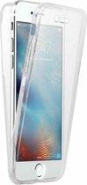 Apple iPhone 8 / 7 - Volledige 360 Graden Bescherming (Voor en Achterkant) Edged Siliconen Gel TPU Case Screenprotector Transparant Cover Hoesje - (0.5mm) - Underdog Tech