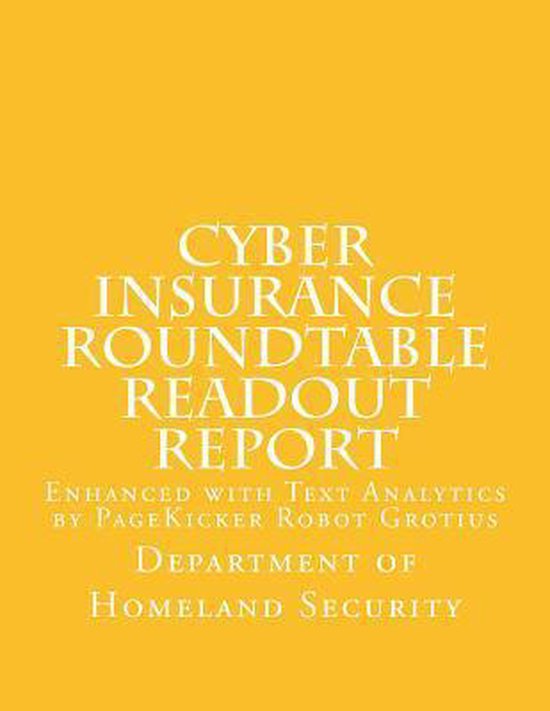 Cyber Insurance Roundtable Readout Report - cover
