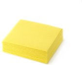 Eden Voordeelpak Multifunctionele Schoonmaakdoekjes - Gele Vaatdoekjes Microvezel - Set van 10