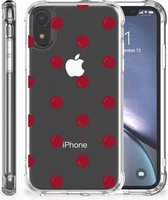 Geschikt voor iPhone XR Shockproof Case Cherries