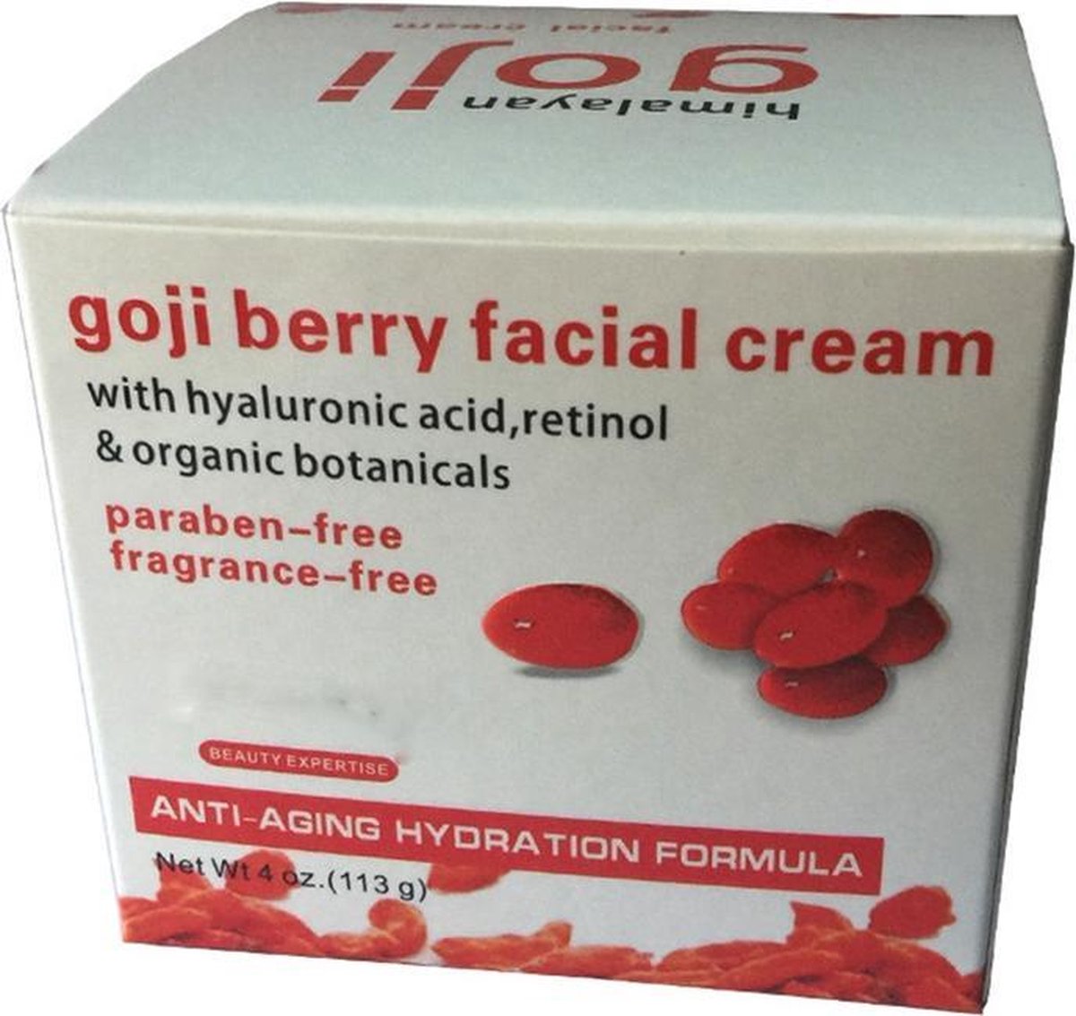 Biologische Goji Bessencreme huid Goji Berry Facial Cream goji