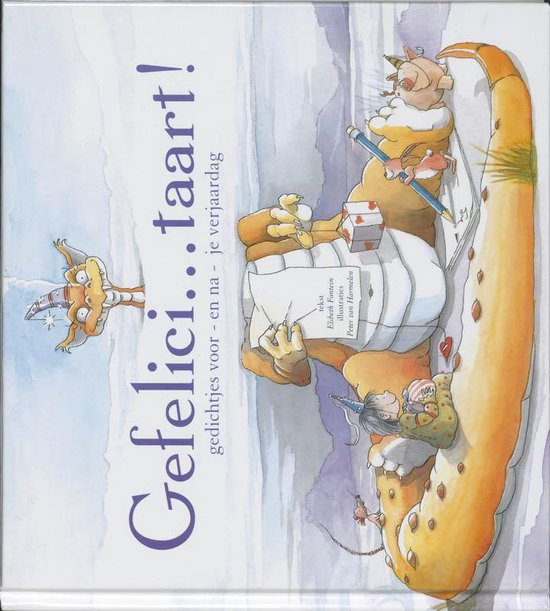 Cover van het boek 'Gefelici ... taart !'