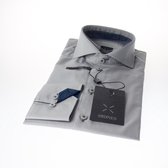 Stones Shark Overhemd – Heren – Grijs - Maat 40