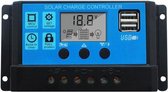 20A Solar laadregelaar met LCD DC 12V - 24V PWM en 5V USB - Levay ®