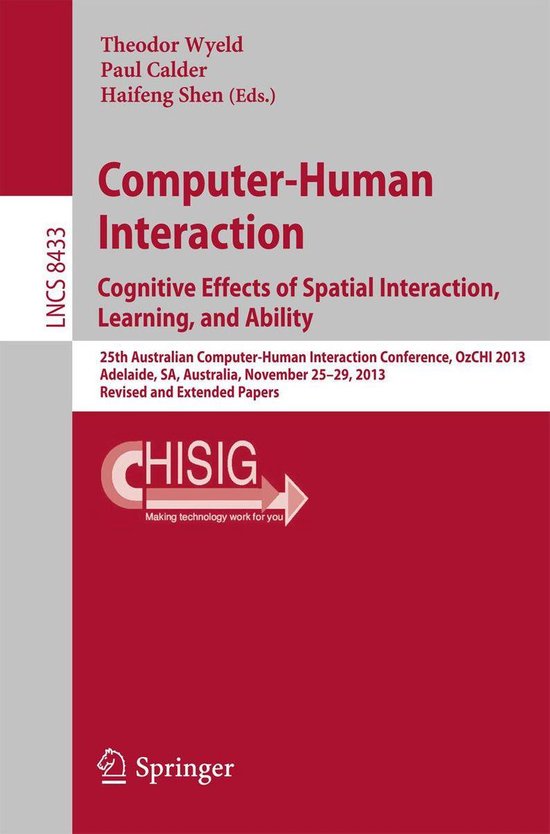 Springer Nature Proceedings Computer Science - Computer-Huma ... - cover