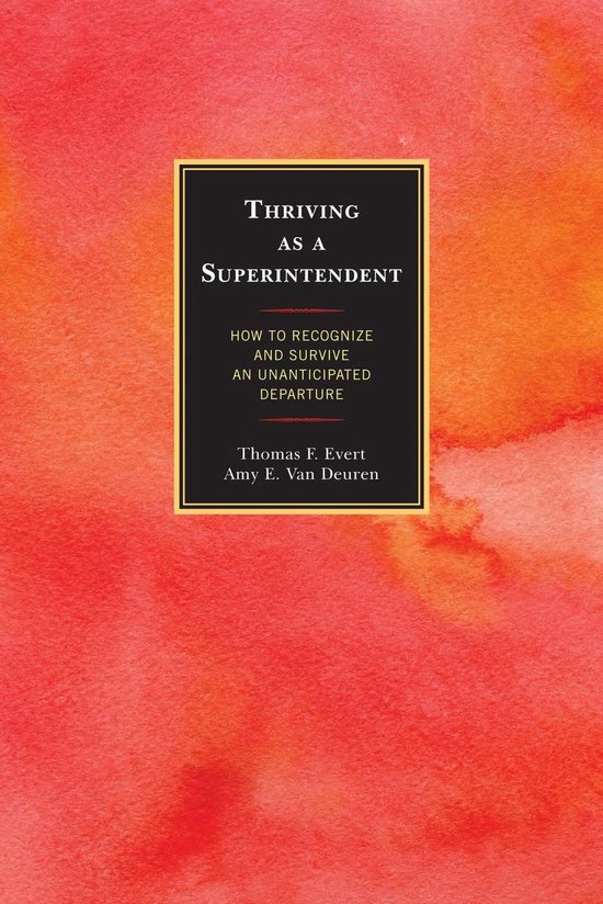 Thriving as a Superintendent