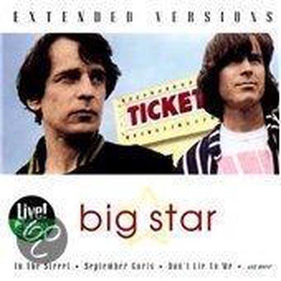 Extended Versions, Big Star CD (album) Muziek bol