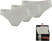 Apollo dames slips | MAAT M | 3-pack | wit