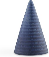 Kähler Design Glazed Cone - 11 cm - Midnight Blauw