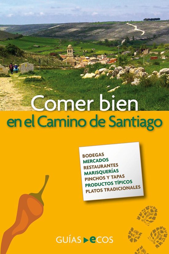 Comer bien en el Camino de Santiago - cover