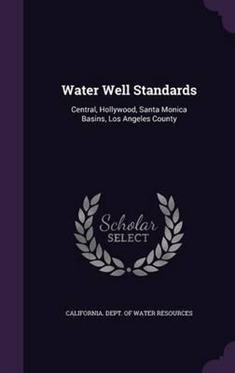 Water Well Standards van
