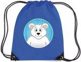 Sac à dos / sac de sport ours polaire - bleu - 11 litres - pour enfants