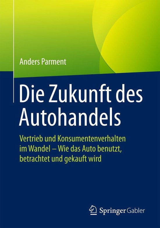 Business and Economics (German Language) - Die Zukunft des A ... - cover
