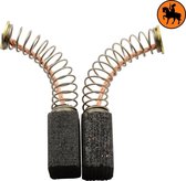 Koolborstelset voor Peugeot zaag SAP55 - 6x6x11,5mm