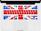 Xssive Toetsenbord cover voor MacBook 12 inch Retina - siliconen - Engelse Vlag - Internationale indeling