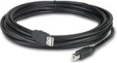 APC NetBotz USB Latching Cable, LSZH, 5m USB-kabel 5,00 m USB A USB B Zwart