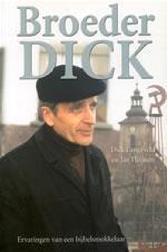 Boek "Broeder Dick" met een portret van een man met pet en donkere jas.