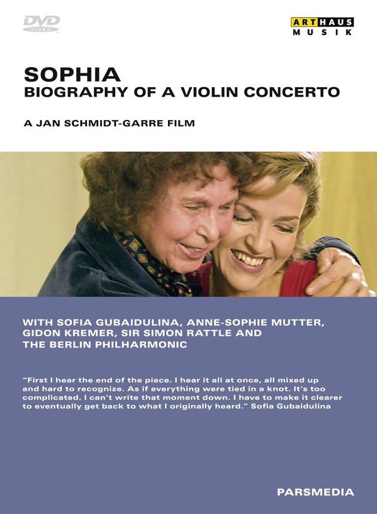 Cover van de film 'Sofia Gubaidulina: Biography Of A Violin Concerto'