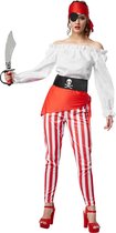 dressforfun - Vrouwenkostuum vrijbuitster der zeeën XXL - verkleedkleding kostuum halloween verkleden feestkleding carnavalskleding carnaval feestkledij partykleding - 301768