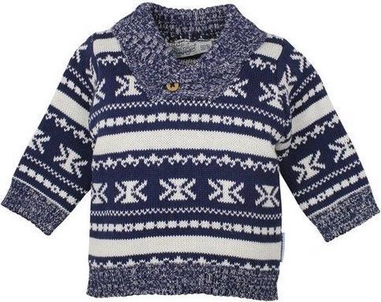 Uitgaan bedelaar stel je voor Jongens winter trui Jacquard - Maat 92 | bol.com