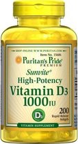 Puritan's Pride Vitamine D3 1000 IU
