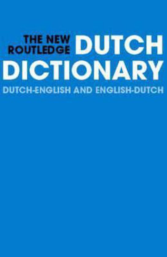 New Routledge Dutch Dictionary 9780415300414 R. hempelman Boeken