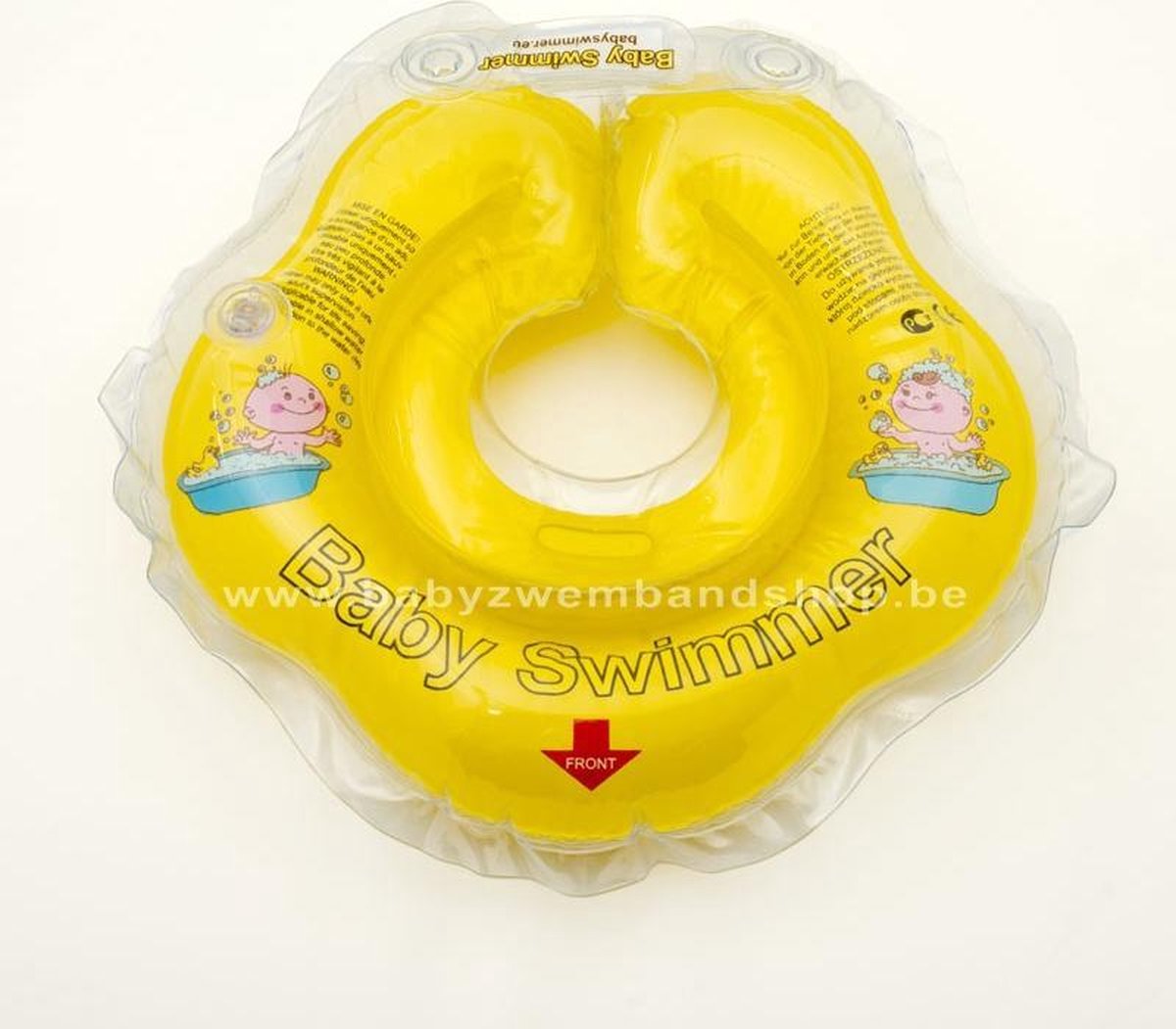 College twaalf Doorlaatbaarheid Gele Baby-swimmer 0-24 maanden 3-12 kg | bol.com