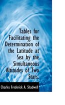 Tables for Facilitating the Determination of the Latitude at Sea by the Simultaneous Altitudes of Tw