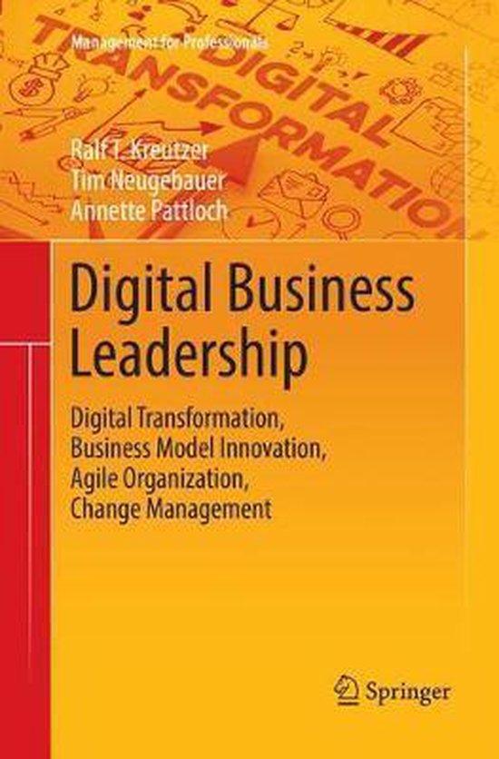 Management for Professionals- Digital Business Leadership - cover