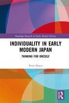 Routledge Research in Early Modern History - Individuality in Early Modern Japan
