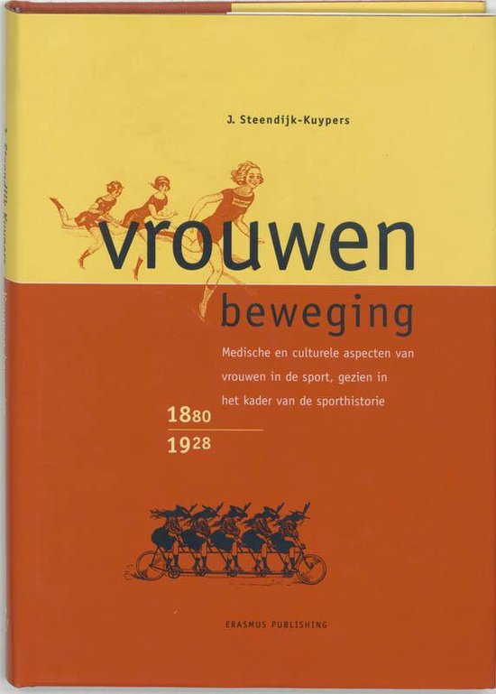 Cover van het boek 'Vrouwen-beweging' van J. Steendijk-Kuypers