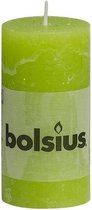 Bolsius Stompkaars Stompkaars 100/50 rustiek Lemongroen
