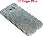 Galaxy S6 Edge Plus Diamond Sparkling / Bling Glitter Insulation Sticker  Film Case hoesje  Sliver -