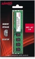 takeMS 1GB DIMM DDR2-533 (128Mx8) CL4, 1 Go, 1 x 1 Go, DDR2, 533 MHz, 240-pin DIMM