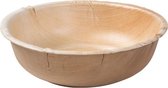 Ronde palmblad presentatieschaal voor bv. fruit of broodjes Ø30 cm (10 stuks)