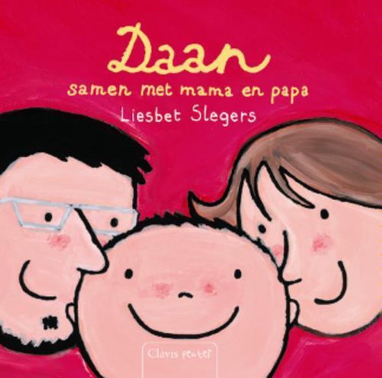 Cover van het boek 'Daan, samen met mama en papa' van Liesbet Slegers