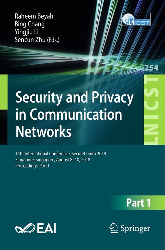 Springer Nature Proceedings Computer Science 1 - Security an ... - cover