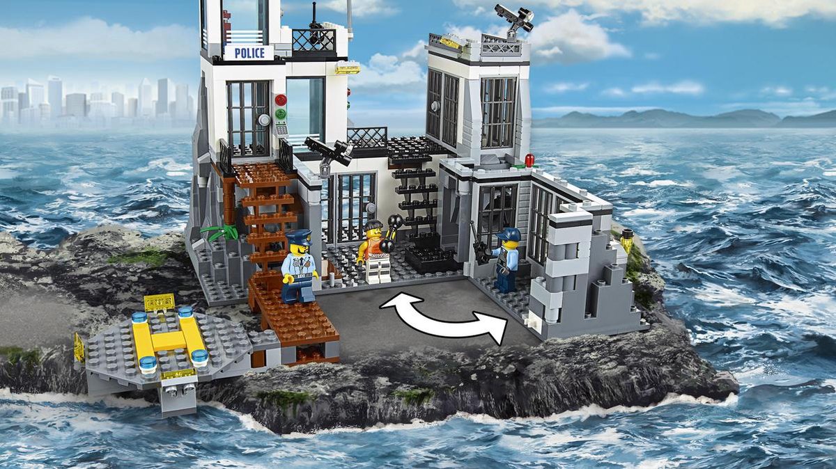 Theseus ticket Het strand LEGO City Gevangeniseiland - 60130 | bol.com