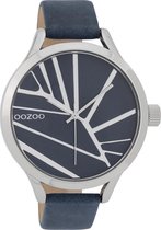 OOZOO Timepieces Blauw horloge  (43 mm) - Blauw