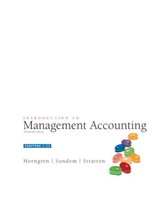 Introduction to Managment Accounting
