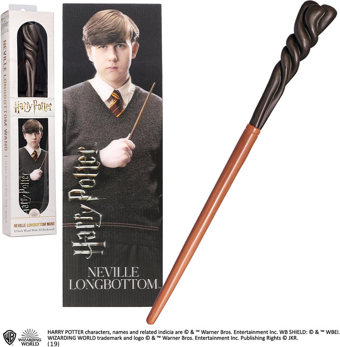 Neville Longbottom toverstaf (Officiële replica) (PVC)