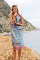 Mycha Ibiza – Strandlaken – strandhanddoek – kikoy – Ses Salines – 100% katoen