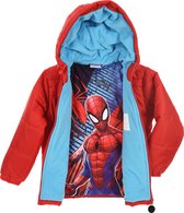 Marvel Spiderman Winterjas - Rood - maat 110/116
