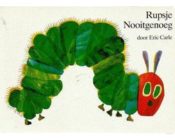 Omslag van Rupsje nooitgenoeg