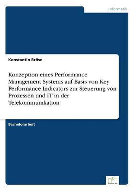 Konzeption Eines Performance Management - cover